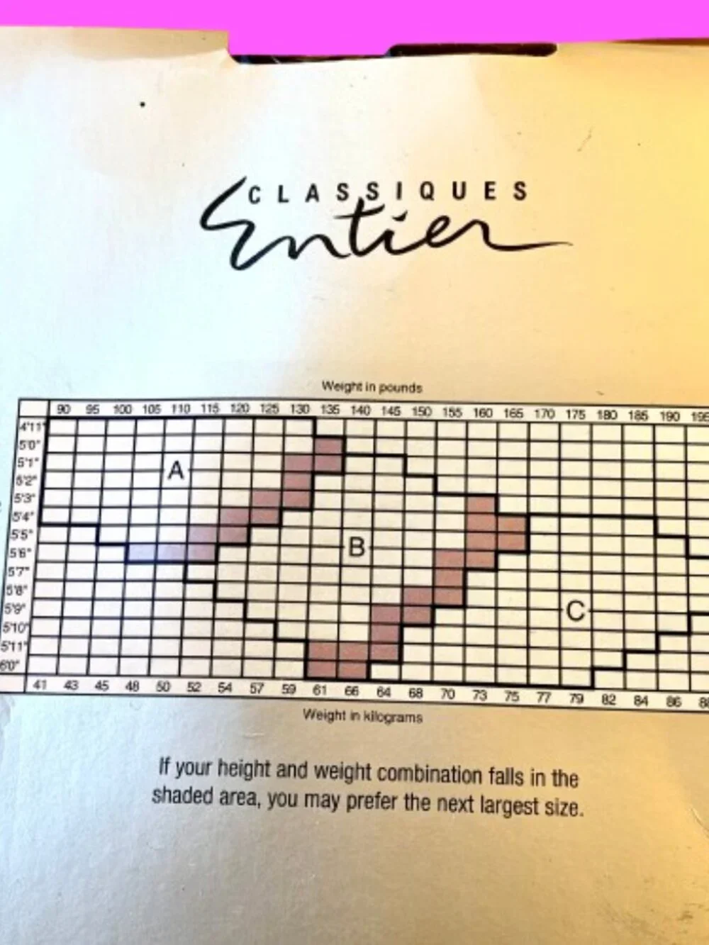 Classiques Entier Hosiery CONTROL PANEL Pantyhose NU NAVY Size C